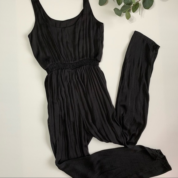 Dannii Minogue Black Jumpsuit Petite Size 4 - Picture 3 of 7